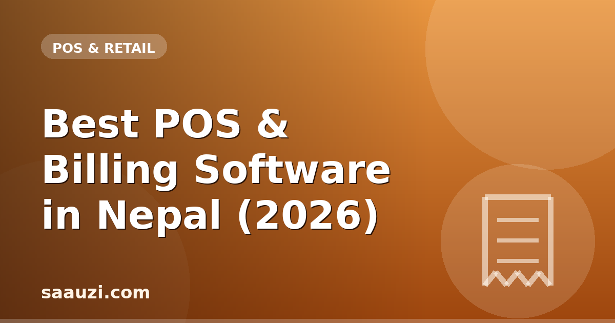 Best POS & Billing Software in Nepal (2026)